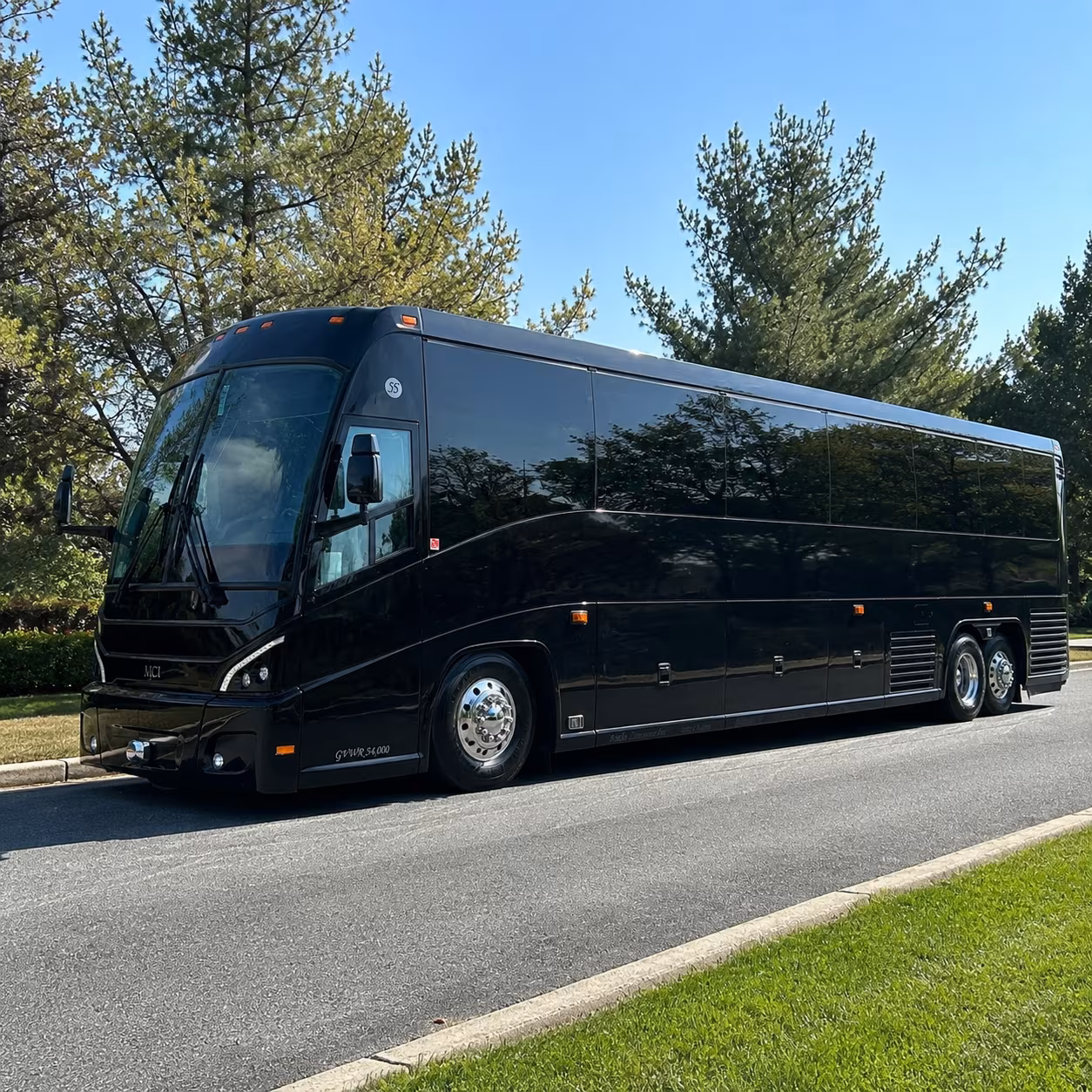 charter bus rentals for the drive to camp grayling and fort custer
