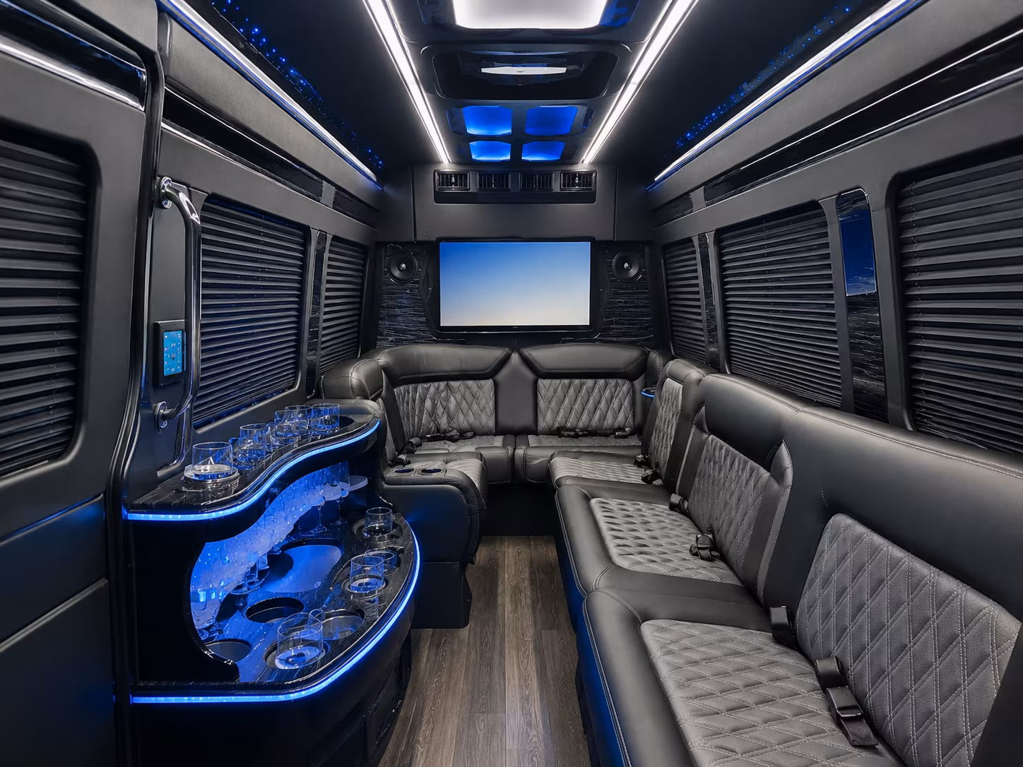 corporate wine tour and group event transportation in westland