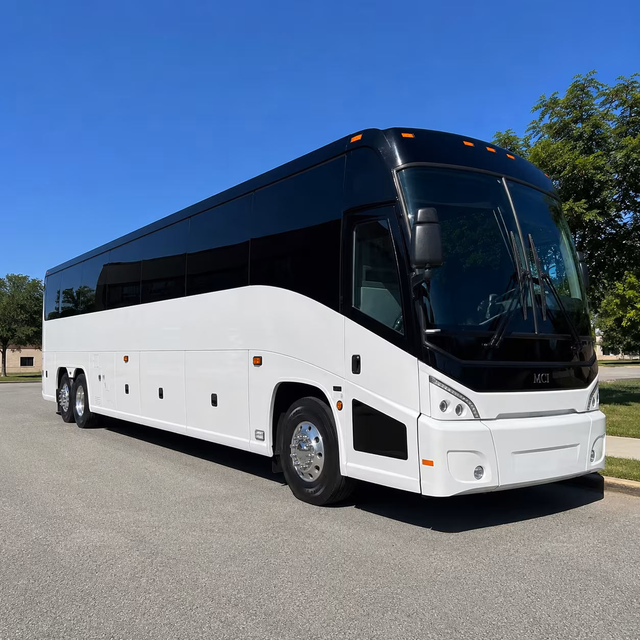 westland charter bus rental exterior