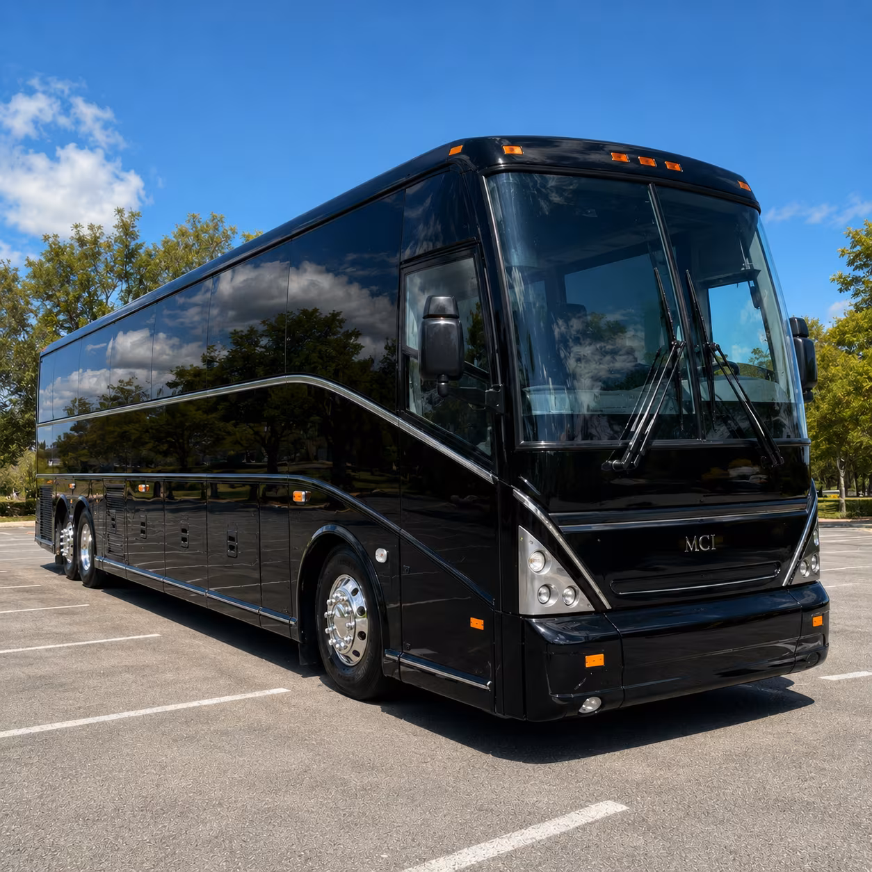 westland charter bus rental fleet